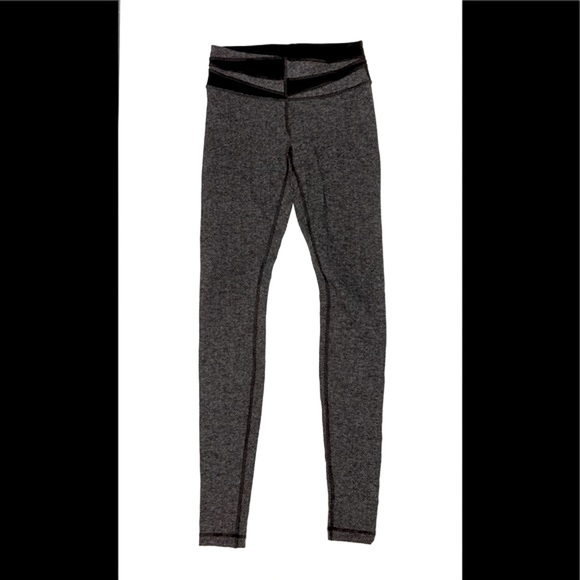 Lululemon Wunder Under Pants Giant Herringbone - Picture 3 of 9